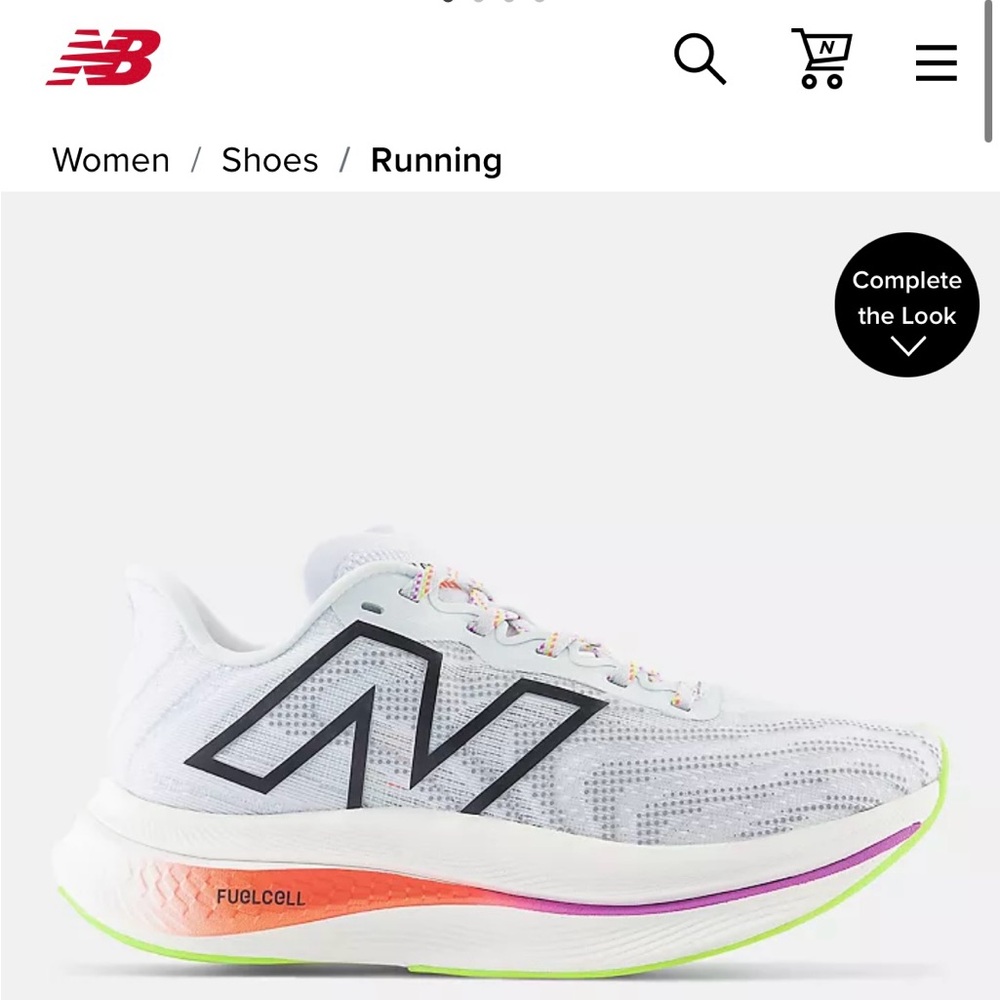 New Balance FuelCell SuperComp Trainer V2 Running Shoe Women’s size 6